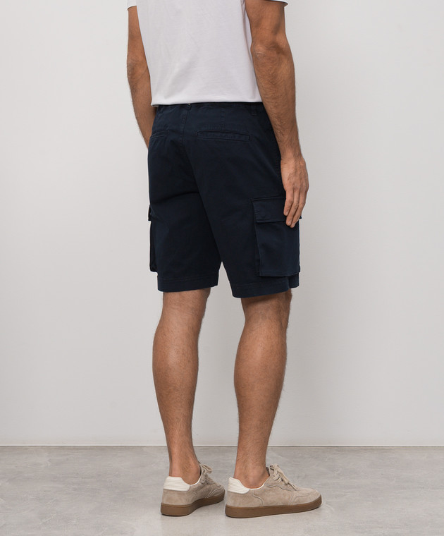 Woolrich Сині шорти-карго CFWOSH2001MRUT5262 зображення 4
