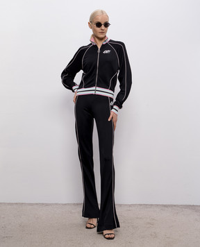 Off-White Чорні спортивні штани Fluid Track 2CJ00AS26JER001