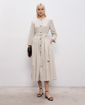 Max Mara Сіра сукня міді GIORNO SMMGIORNO