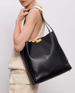 Gianni Chiarini Чорна шкіряна сумка Jo BS11991LSR