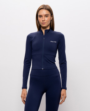 Sporty & Rich Синя спортивна куртка Freya TO01885326BL106