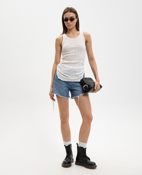 Ann Demeulemeester Белая майка Mara B0011982FA736