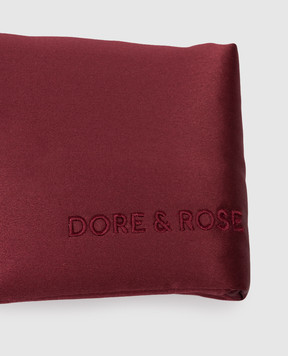 Dore & Rose Бордова маска для сну із шовку DEEPSLEEPMASK
