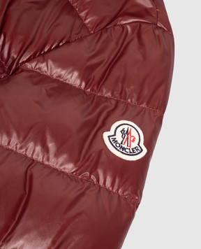 Moncler ENFANT Детский коричневый пуховик Aubert L29541A00035597Z8