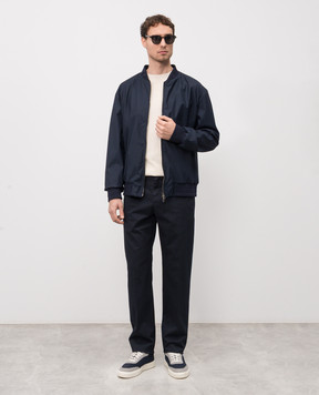 ISAIA Синие брюки PNT046XP871