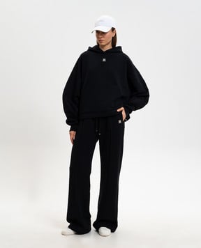 AMIRI Черные утепленные спортивные штаны AWBMPA1014