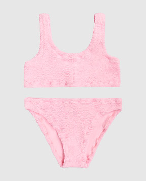 MC2 SAINT BARTH Дитячий гофрований рожевий купальник Baker BAK000200031L