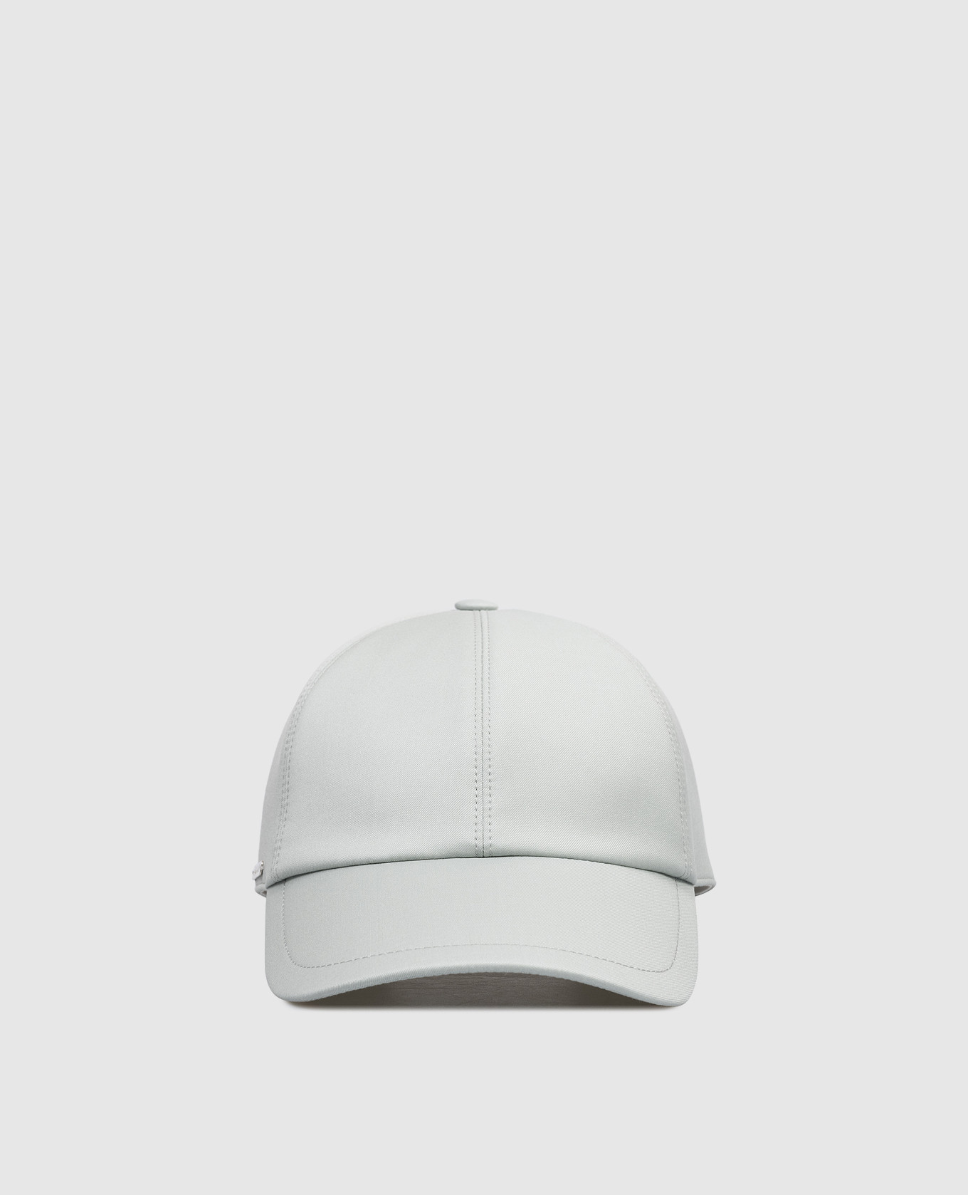 Зеленая кепка из шерсти