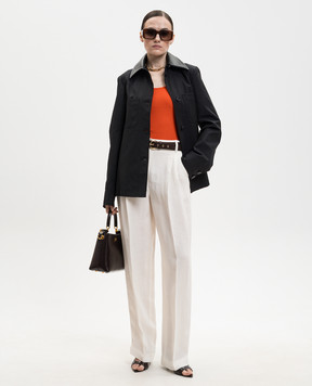 Max Mara Оранжевая майка GHIRO MXMGHIRO