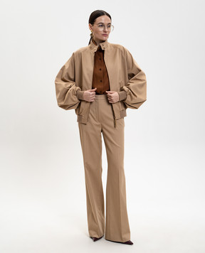 Gabriela Hearst Коричневая куртка Wynne 3265025T134