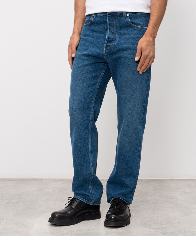 Bottega Veneta Сині джинси з ефектом потертості 861558V69P0 зображення 3