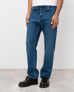 Bottega Veneta Сині джинси з ефектом потертості 861558V69P0