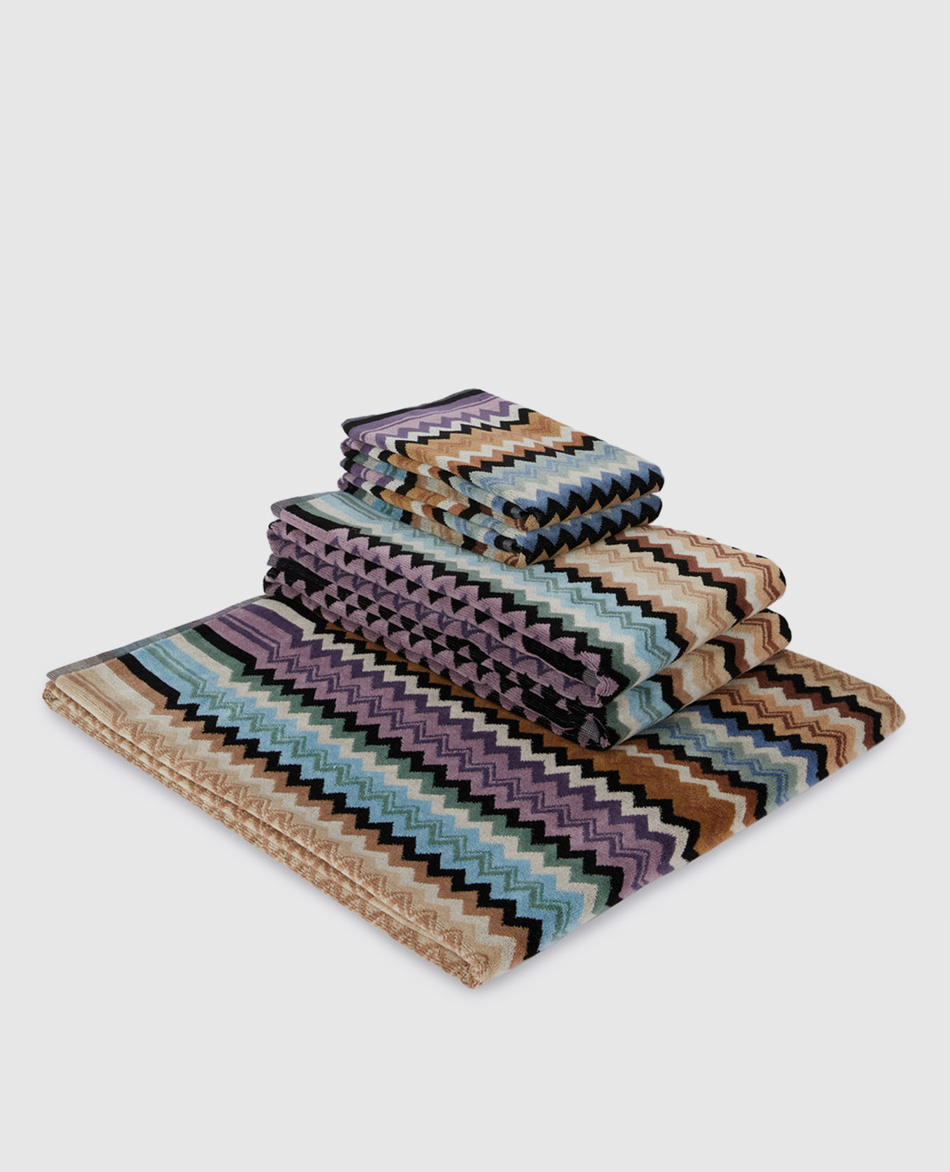 

Набор махровых полотенец Adam 5 шт, Разноцветный, Полотенца