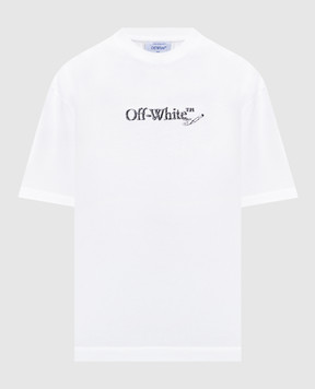 Off-White Біла футболка Scribble Arrow 44MAA120F5J00C
