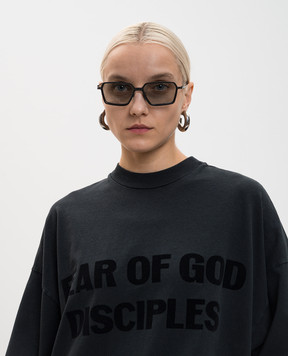 Kuboraum Чорні сонцезахисні окуляри H15 KRSH15RH0000004G