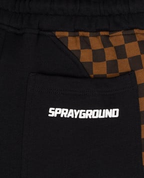 Sprayground Дитячі чорні шорти Get Out SPY1426EBLK