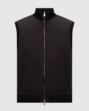 Brunello Cucinelli Чорний жилет MM4796584