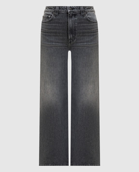 Khaite Черные джинсы Delina с эффектом потертости 1179925031