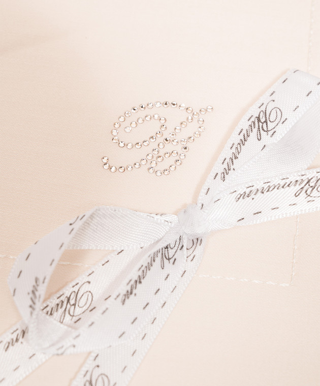 Blumarine Home Комплект постільної білизни Lory кольору айворі з кристалами Swarovski LORYW0200250032 зображення 2