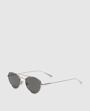 Saint Laurent Серебристые очки 97 843062Y9969