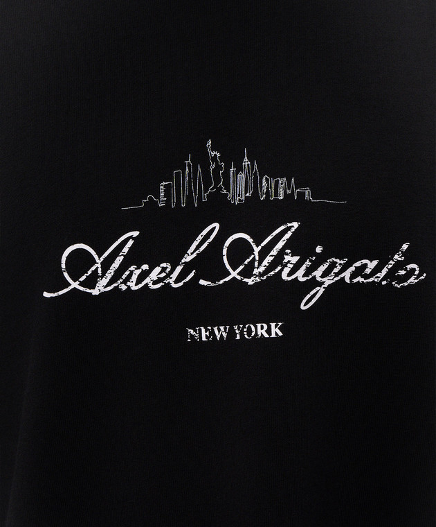 Axel Arigato Чорна футболка LDN Washed Sky A4413001 зображення 5