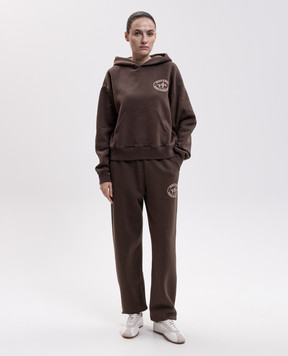 Sporty & Rich Коричневые джоггеры Brianno PA08783244BR03w