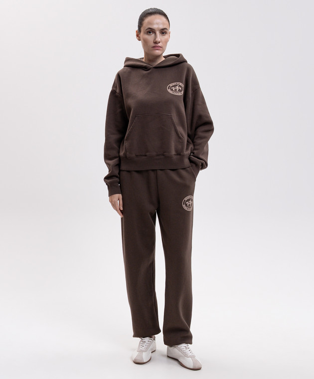 Sporty & Rich Коричневые джоггеры Brianno PA08783244BR03w изображение 2