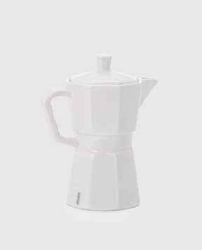 SELETTI Белый фарфоровый кофейный перколятор Estetico Quotidiano 10580