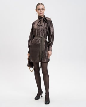 Max Mara Weekend Коричневое платье BUNNY BUNNY1234