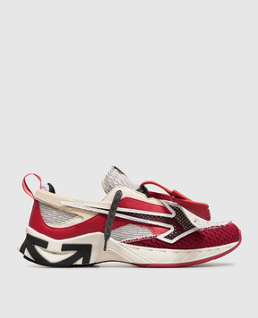 Off-White Красные кроссовки Space Memo OF05804609