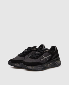 Premiata Черные кроссовки MOERUND MOERUND7795