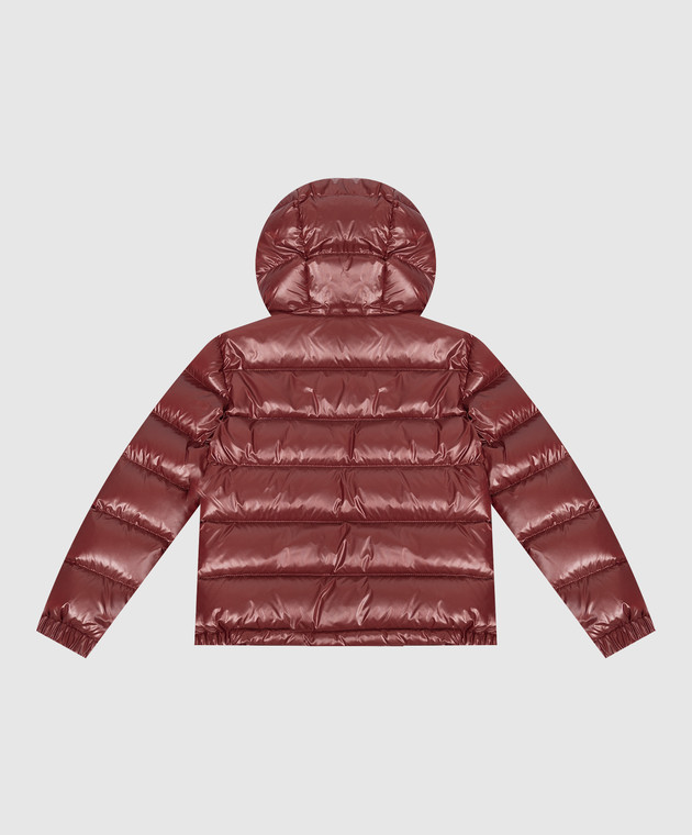 Moncler ENFANT Детский коричневый пуховик Aubert L29541A00035597Z8 изображение 2