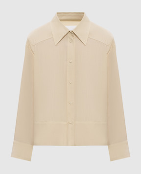 Jil Sander Жовта сорочка з вовни J01DL0179J40171