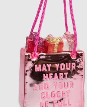 Vondels Рожева ялинкова іграшка Shopping bag 1240640085015