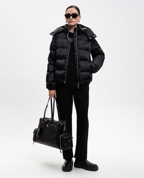 Dolce&Gabbana Черный джемпер из шерсти с логотипом FXX12TJCVT4