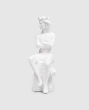 Palais Royal Декоративна біла порцелянова статуетка Zodiac Leo man 4520