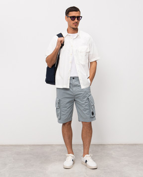 C.P. Company Біла сорочка з короткими рукавами MSH231A005328G