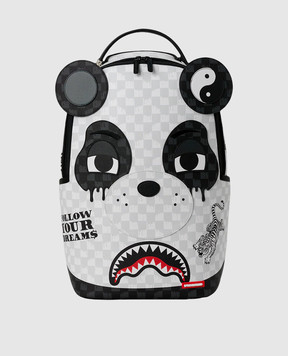 Sprayground Дитячий білий рюкзак PANDA PARTY SHARK 910B8468NSZ