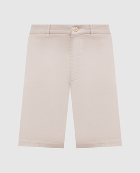 Brunello Cucinelli Бежевые шорты M289LU0010