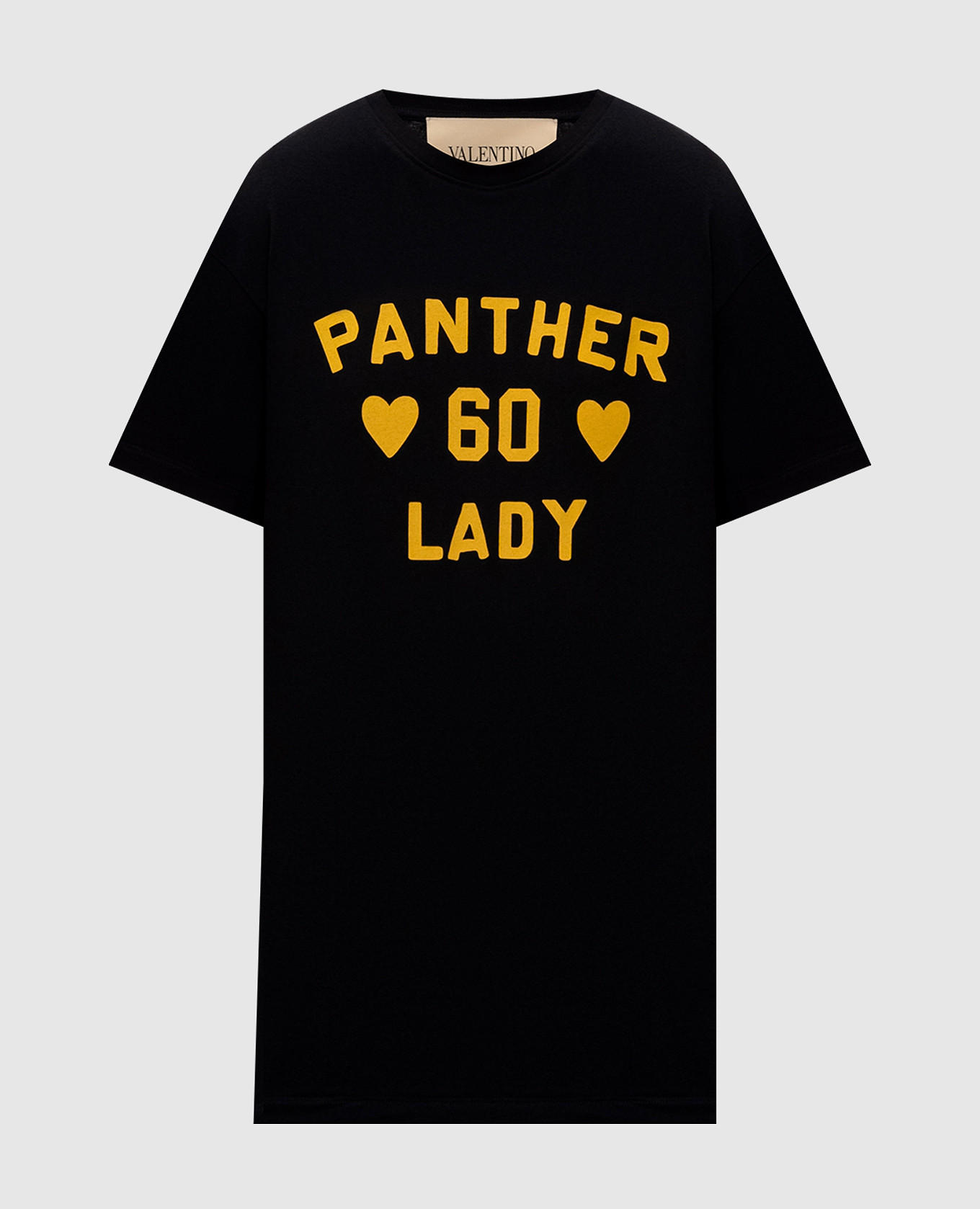 Черная футболка Panther Lady