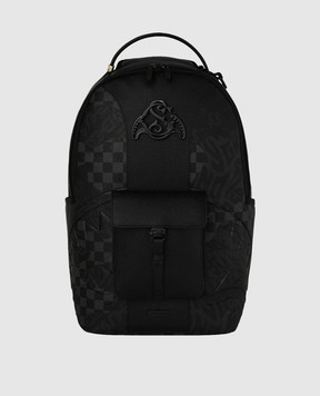 Sprayground Детский черный рюкзак 4AM JETSET MINDSET 910B8770NSZ