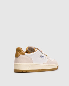 AUTRY Шкіряні кросівки Medalist  з логотипом A1UNAULWBW03