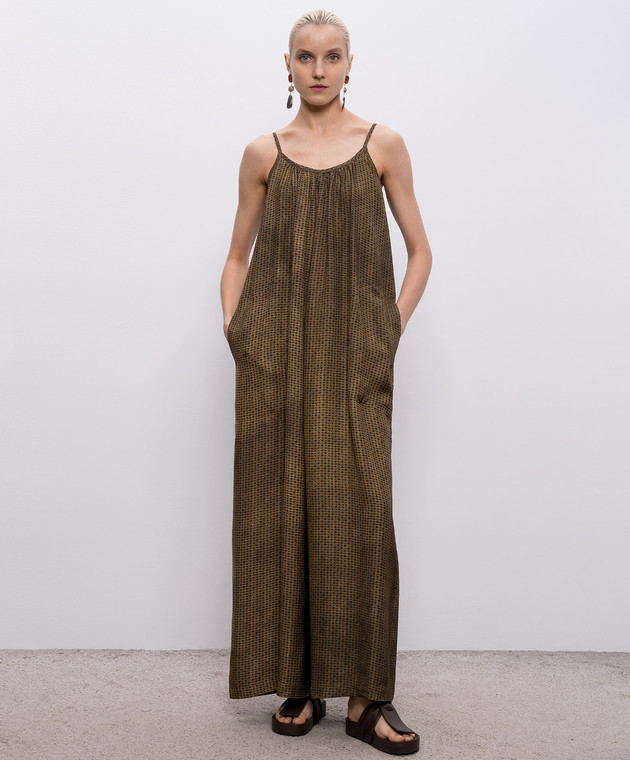 UMA WANG Коричневий комбінезон Paul UW3053 зображення 3