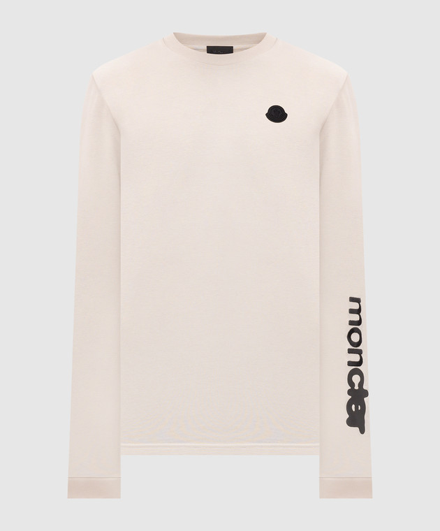 Moncler Сірий логнслів з контрастним логотипом L20918D0000389AUG
