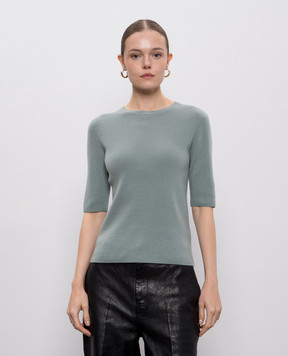 Allude Зелений топ з вовни та кашеміру 25517722