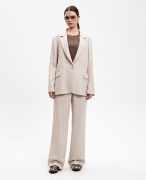 Peserico Бежеві штани з вовною E04967U01515