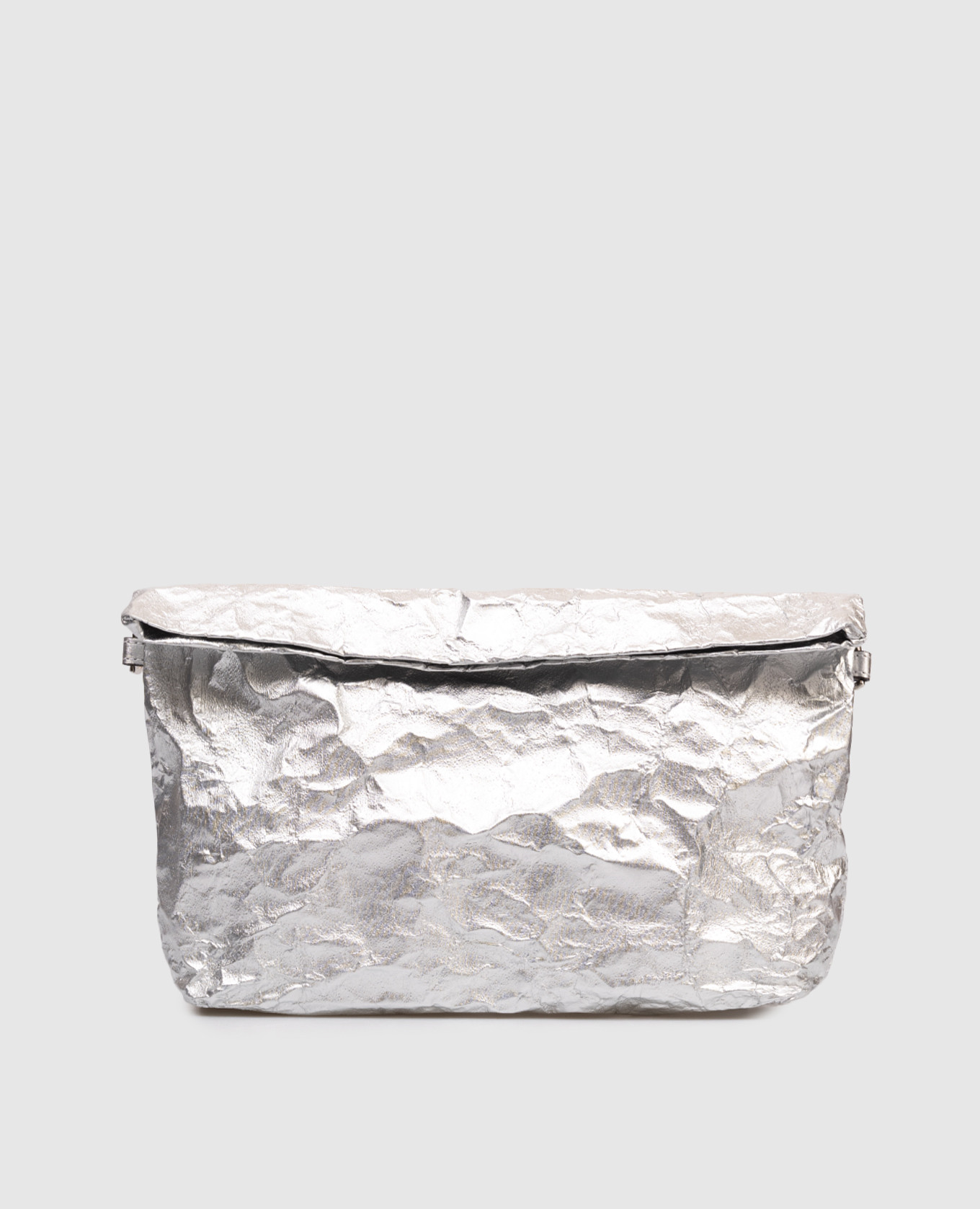 Серебряная сумка Lumebag