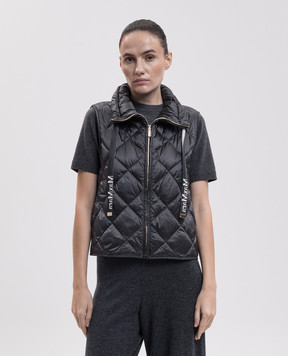Max Mara Серый пуховой жилет REGIC TREGIC
