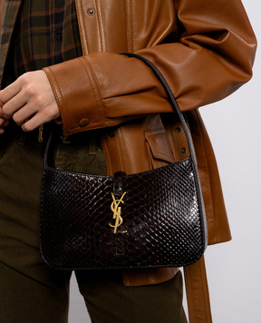 Saint Laurent Коричневая кожаная сумка-хобо LE 5А7 657228EAA5A