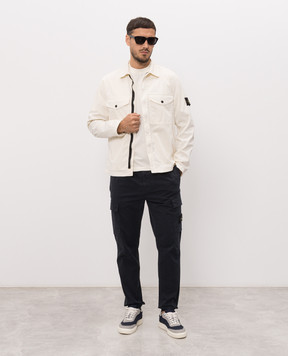 Stone Island Сині джогери з патчем логотипа L2S153100031S0A10